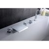 Anzzi Guaira 3-Handle Deck-Mount Roman Tub Faucet in Chrome FR-AZ044CH